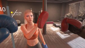 Action Resort XR boxing practice gameplay on Meta Quest